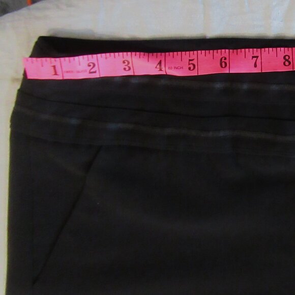 Ladies WIDE LEG Black Dress pants size 13 Smart Set - Picture 4 of 16